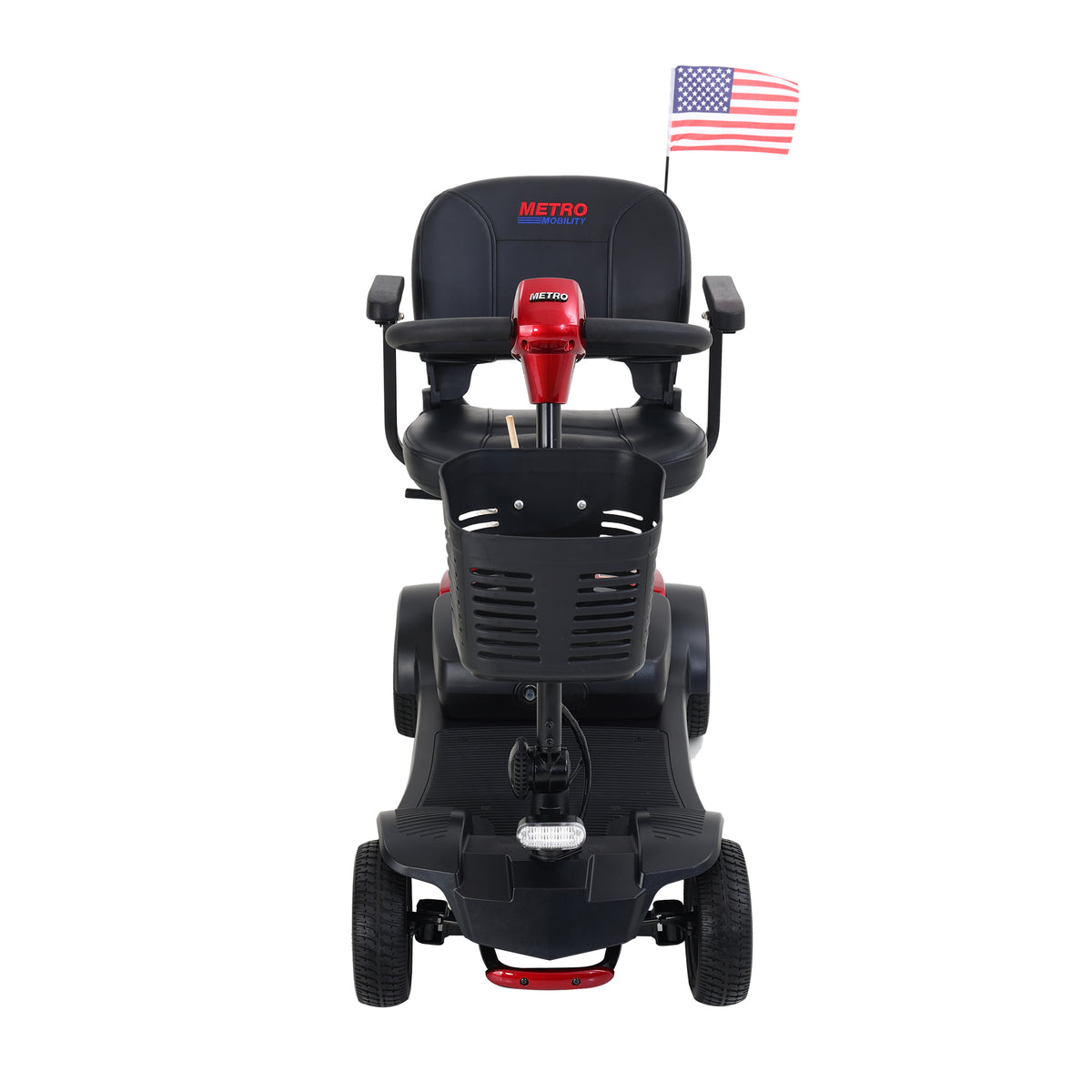 METRO MOBILITY MAX SPORT 9" 4 Wheel Electric Mobility Scooter 300W Motor 24V 12Ah Battery