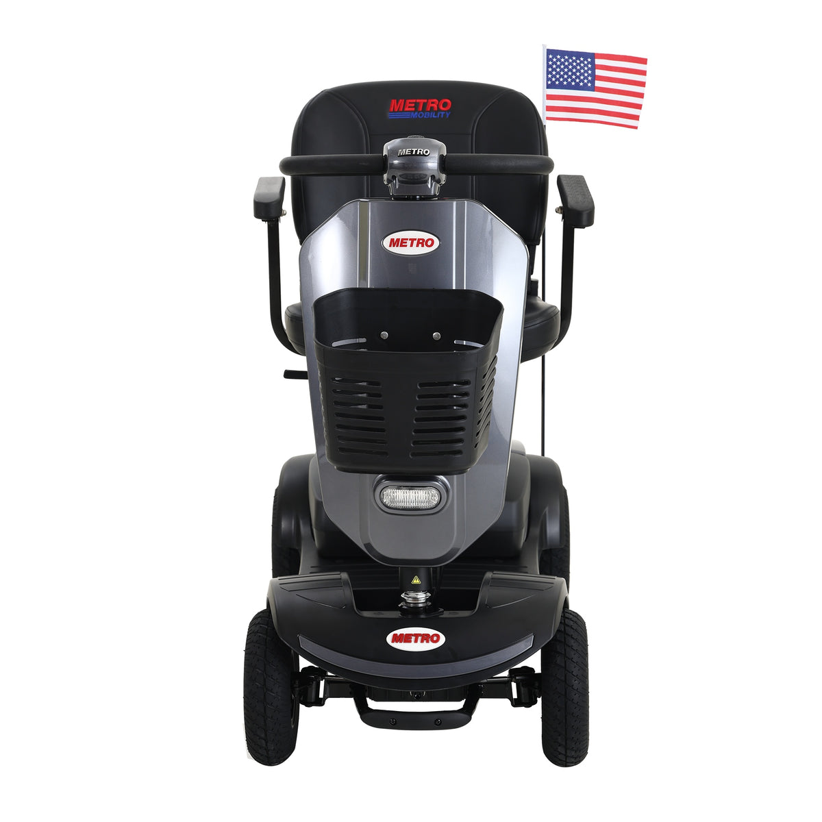 METRO MOBILITY PATRIOT 9" 4 Wheel Electric Mobility Scooter 300W Motor 24V 12Ah Battery