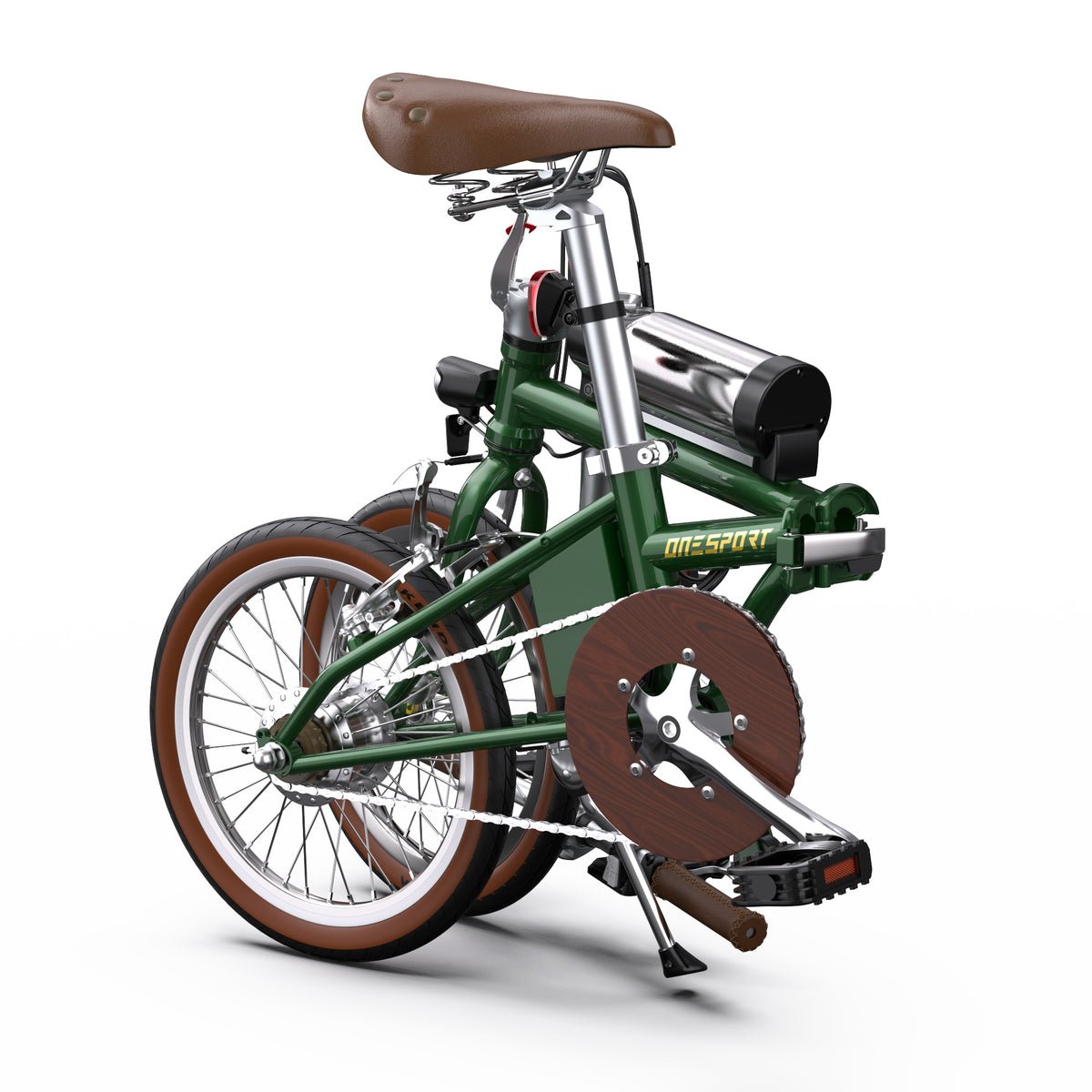 ONESPORT OT02 16" Folding Electric Bike 250W Motor 36V 5.2Ah Battery