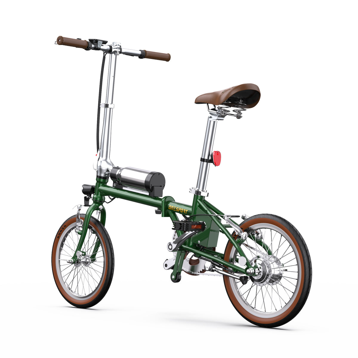 ONESPORT OT02 16" Folding Electric Bike 250W Motor 36V 5.2Ah Battery