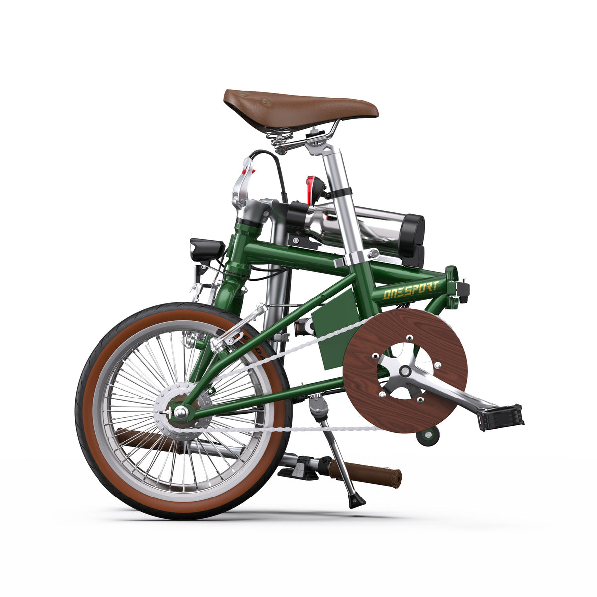 ONESPORT OT02 16" Folding Electric Bike 250W Motor 36V 5.2Ah Battery