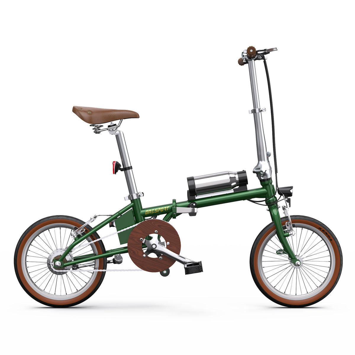 ONESPORT OT02 16" Folding Electric Bike 250W Motor 36V 5.2Ah Battery