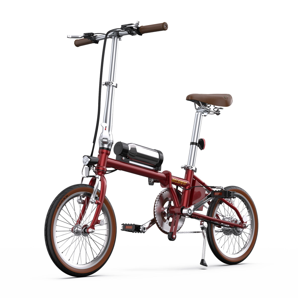 ONESPORT OT02 16" Folding Electric Bike 250W Motor 36V 5.2Ah Battery