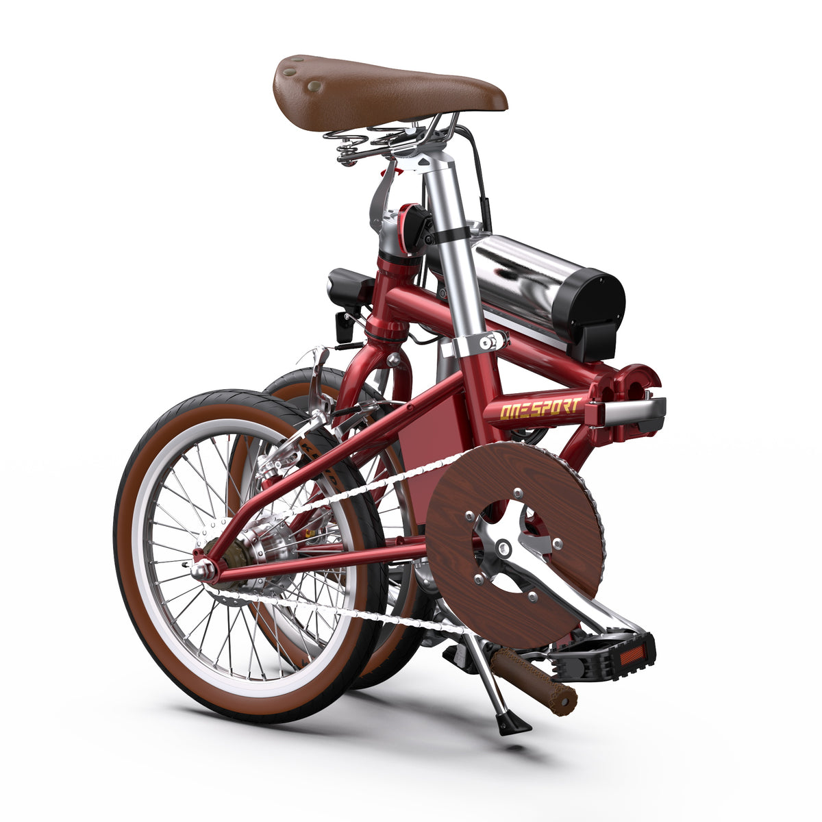 ONESPORT OT02 16" Folding Electric Bike 250W Motor 36V 5.2Ah Battery