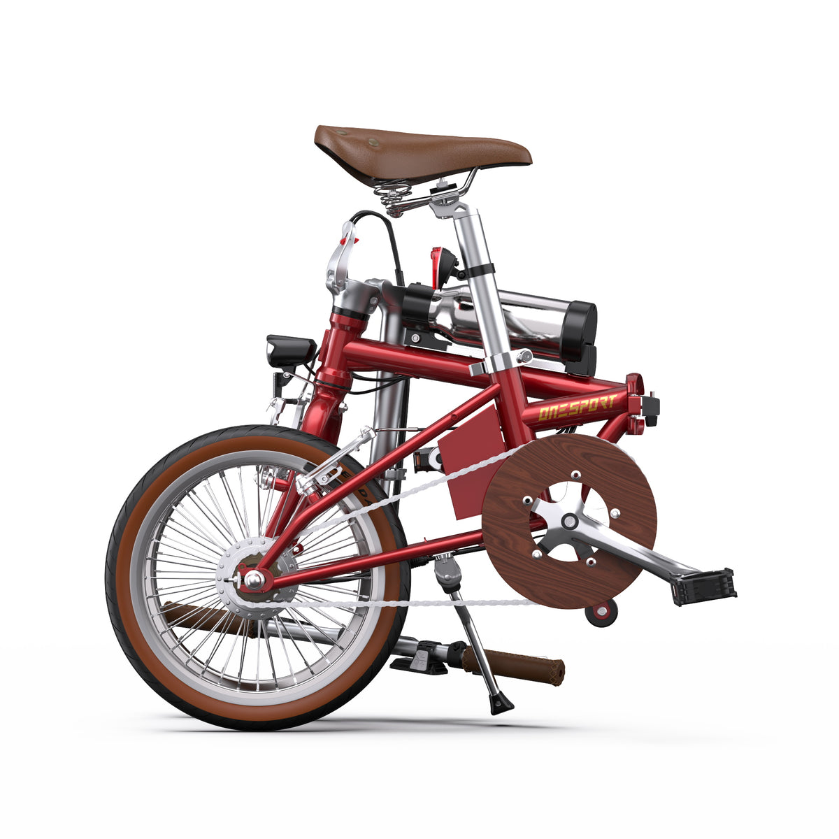 ONESPORT OT02 16" Folding Electric Bike 250W Motor 36V 5.2Ah Battery