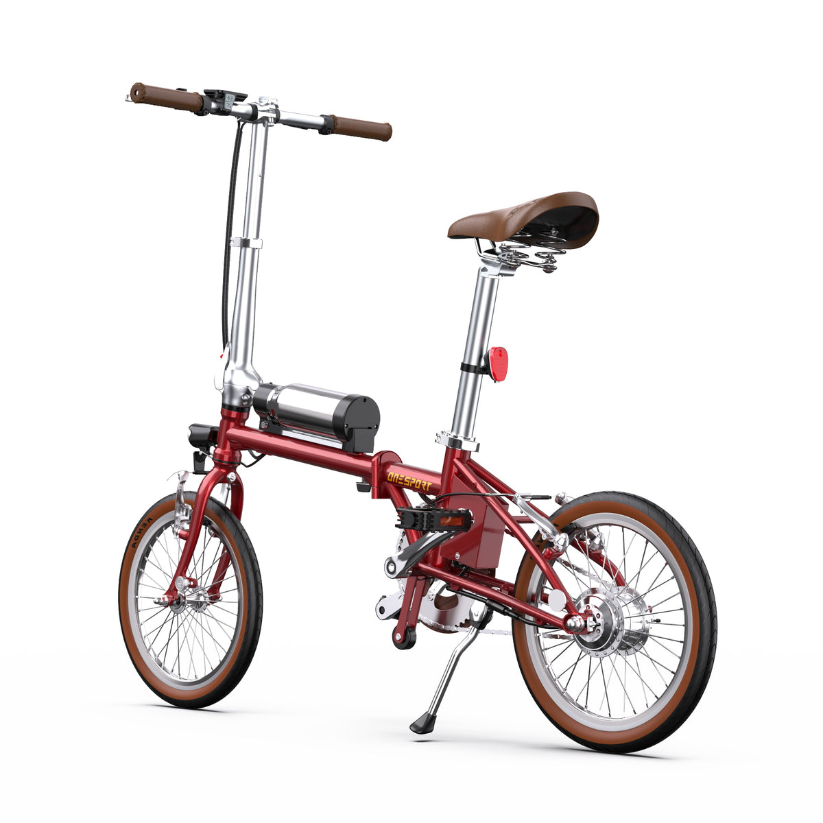 ONESPORT OT02 16" Folding Electric Bike 250W Motor 36V 5.2Ah Battery