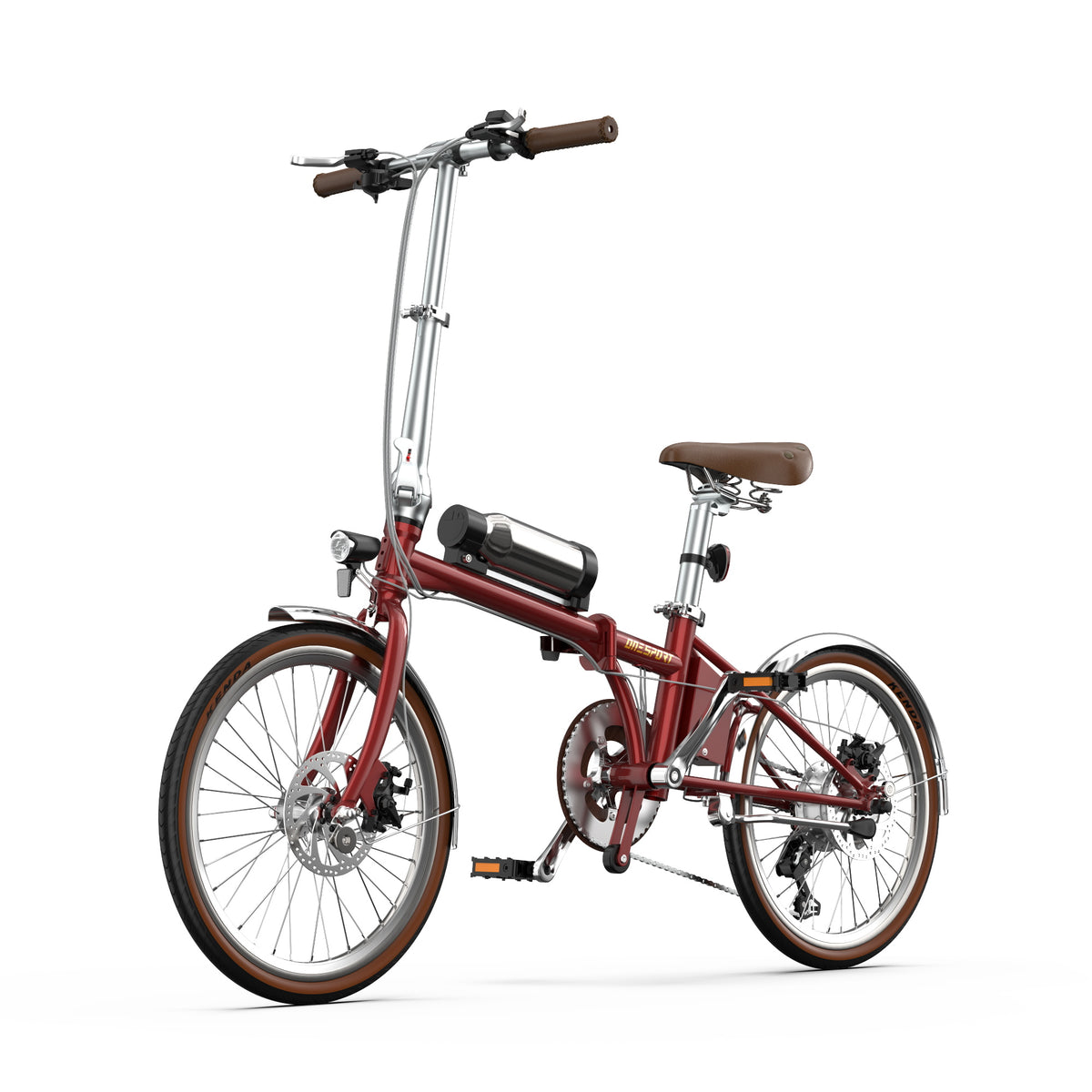 ONESPORT OT02 PRO 20" Folding E-Bike 250W Motor 36V 5.2Ah Battery