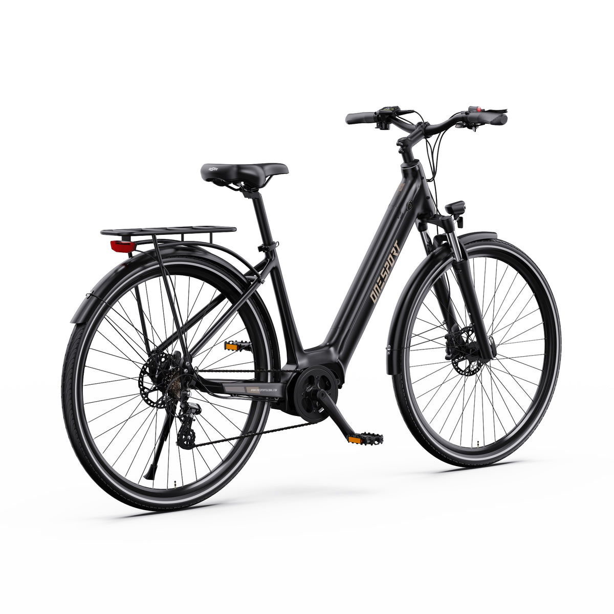 ONESPORT OT07 27.5" Commuter Electric Bike 250W Motor 36V 14Ah Battery