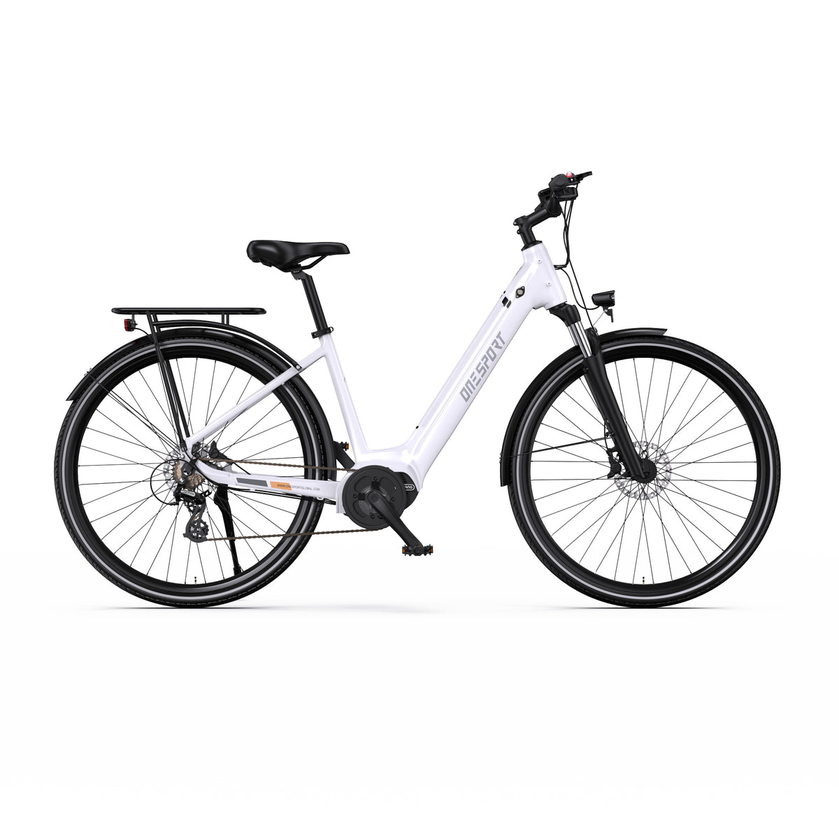ONESPORT OT07 27.5" Commuter Electric Bike 250W Motor 36V 14Ah Battery