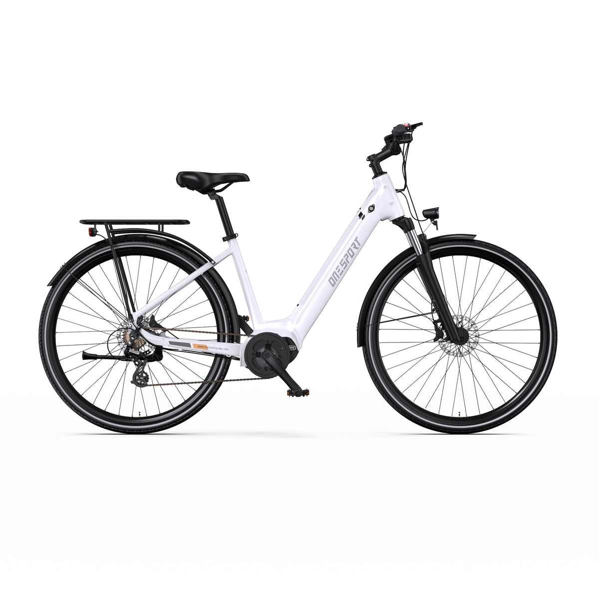 ONESPORT OT07 27.5" Commuter Electric Bike 250W Motor 36V 14Ah Battery