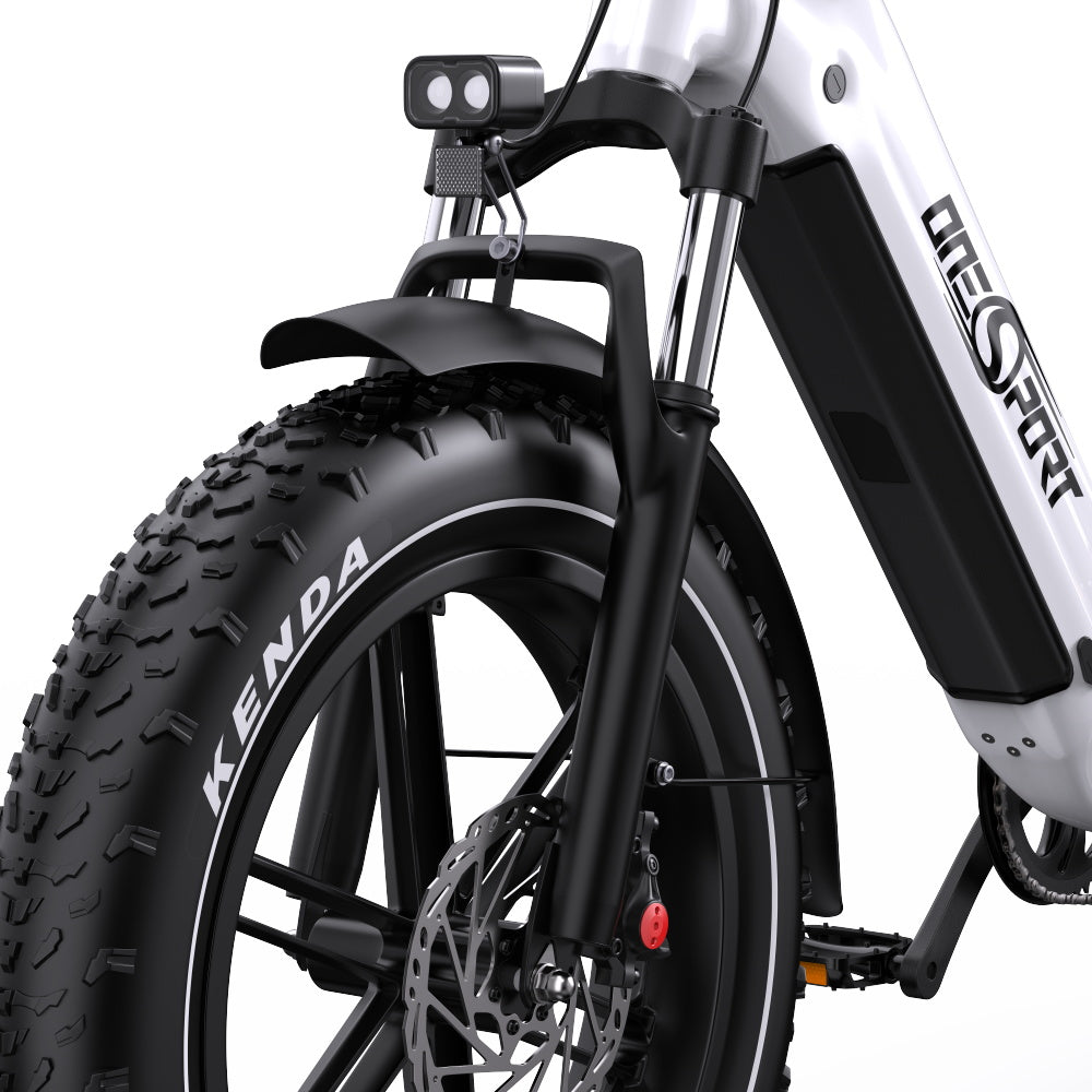 ONESPORT OT08 20" Fat Tire All-Terrain Electric Bike 500W Motor 48V 18Ah Battery