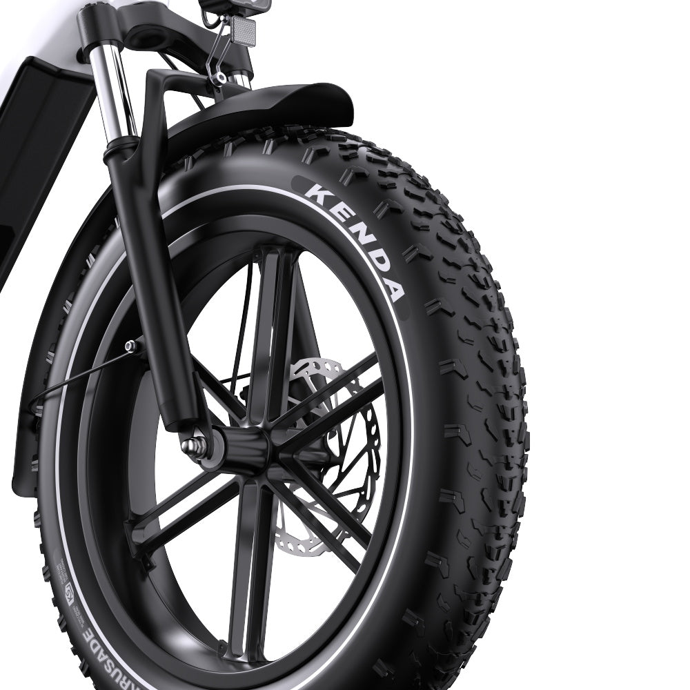 ONESPORT OT08 20" Fat Tire All-Terrain Electric Bike 500W Motor 48V 18Ah Battery