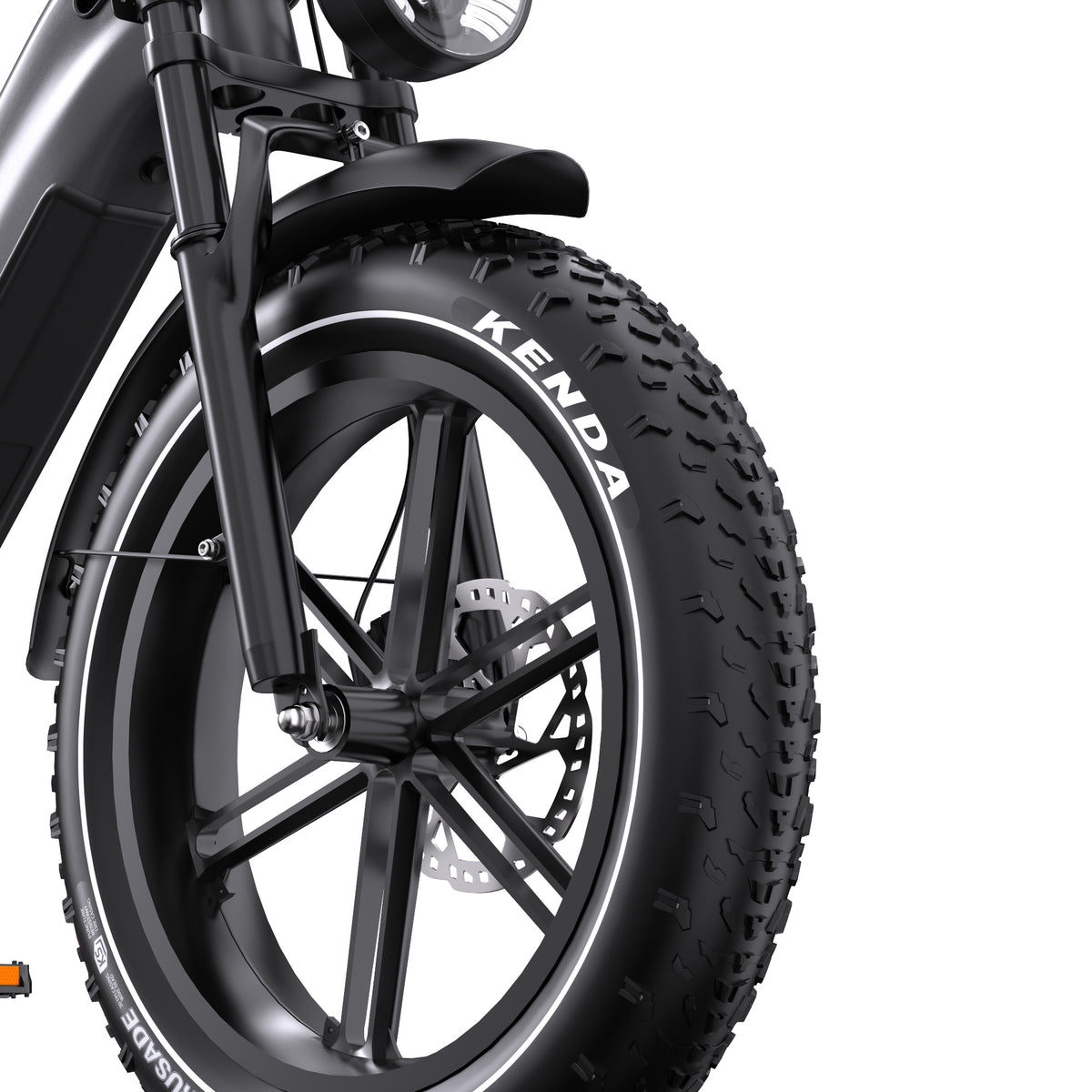 ONESPORT OT08 PRO 20" Full Suspension Fat Tire Electric Bike 500W Motor 48V 18Ah*2 Dual Battery