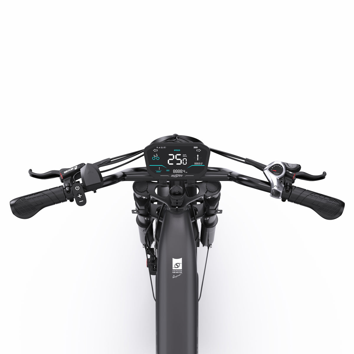ONESPORT OT08 PRO 20" Full Suspension Fat Tire Electric Bike 500W Motor 48V 18Ah*2 Dual Battery