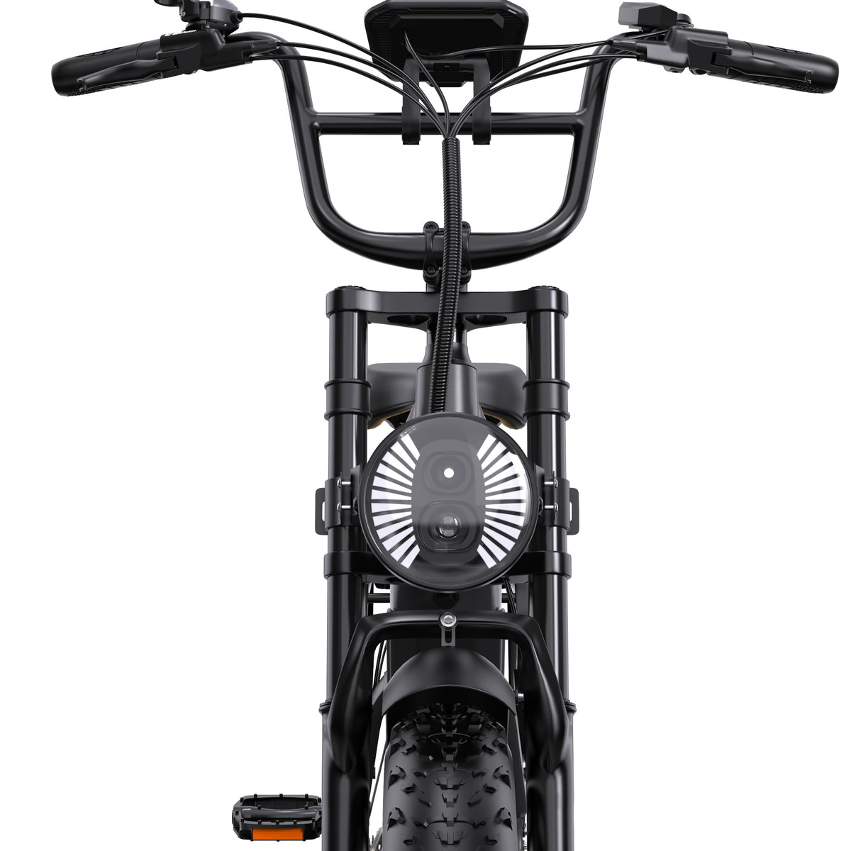 ONESPORT OT08 PRO 20" Full Suspension Fat Tire Electric Bike 500W Motor 48V 18Ah*2 Dual Battery