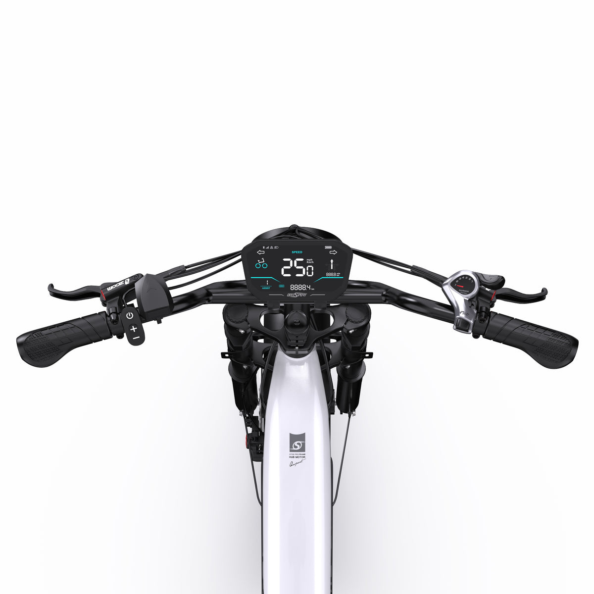 ONESPORT OT08 PRO 20" Full Suspension Fat Tire Electric Bike 500W Motor 48V 18Ah*2 Dual Battery