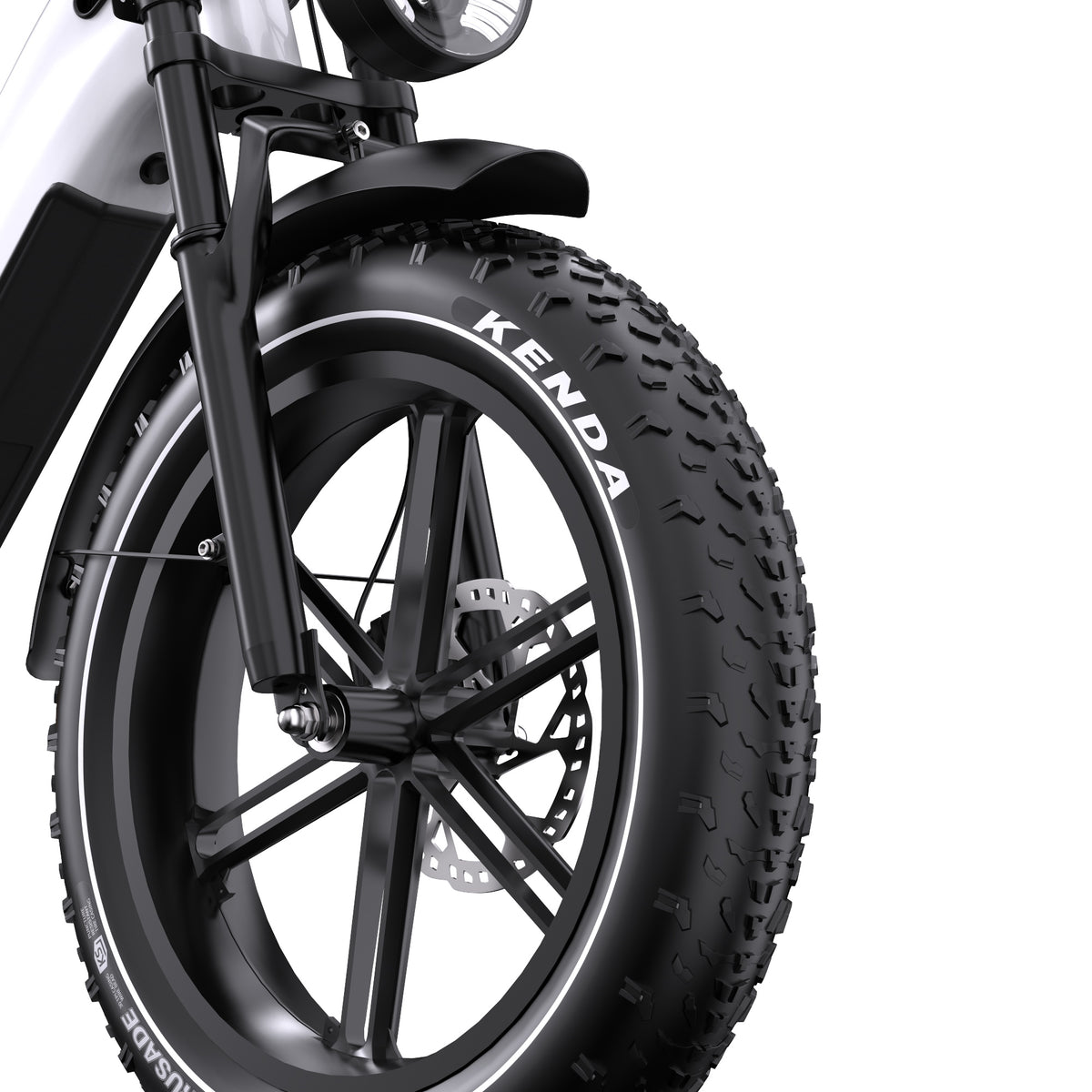 ONESPORT OT08 PRO 20" Full Suspension Fat Tire Electric Bike 500W Motor 48V 18Ah*2 Dual Battery
