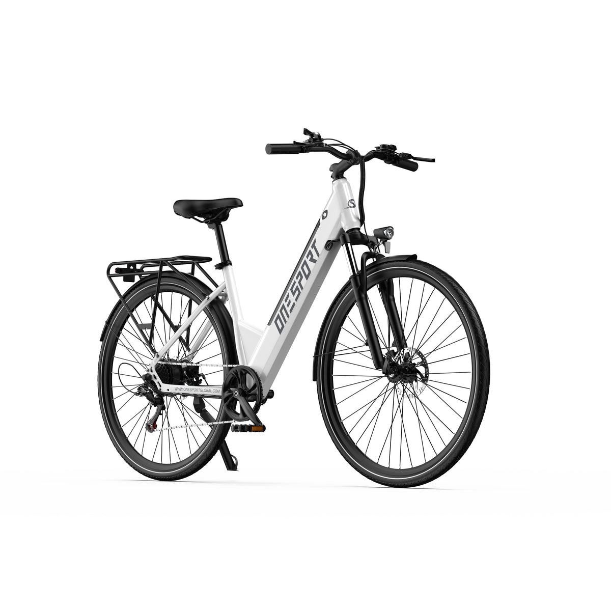 ONESPORT OT12 27.5" City Electric Bike 250W Motor 36V 13Ah Battery Support App