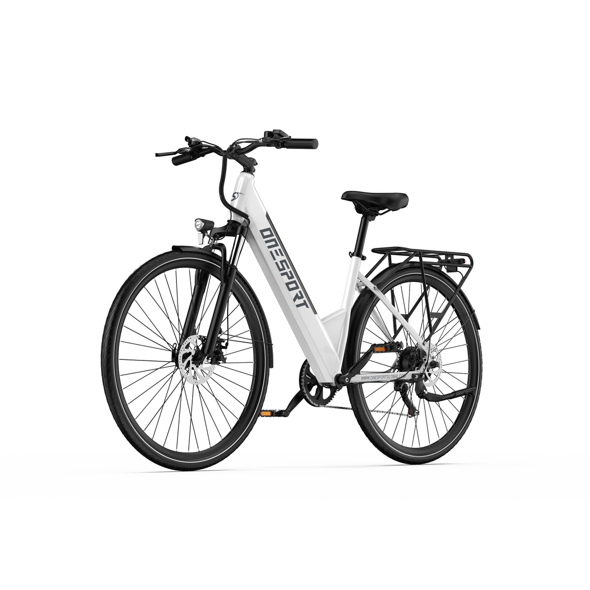ONESPORT OT12 27.5" City Electric Bike 250W Motor 36V 13Ah Battery Support App