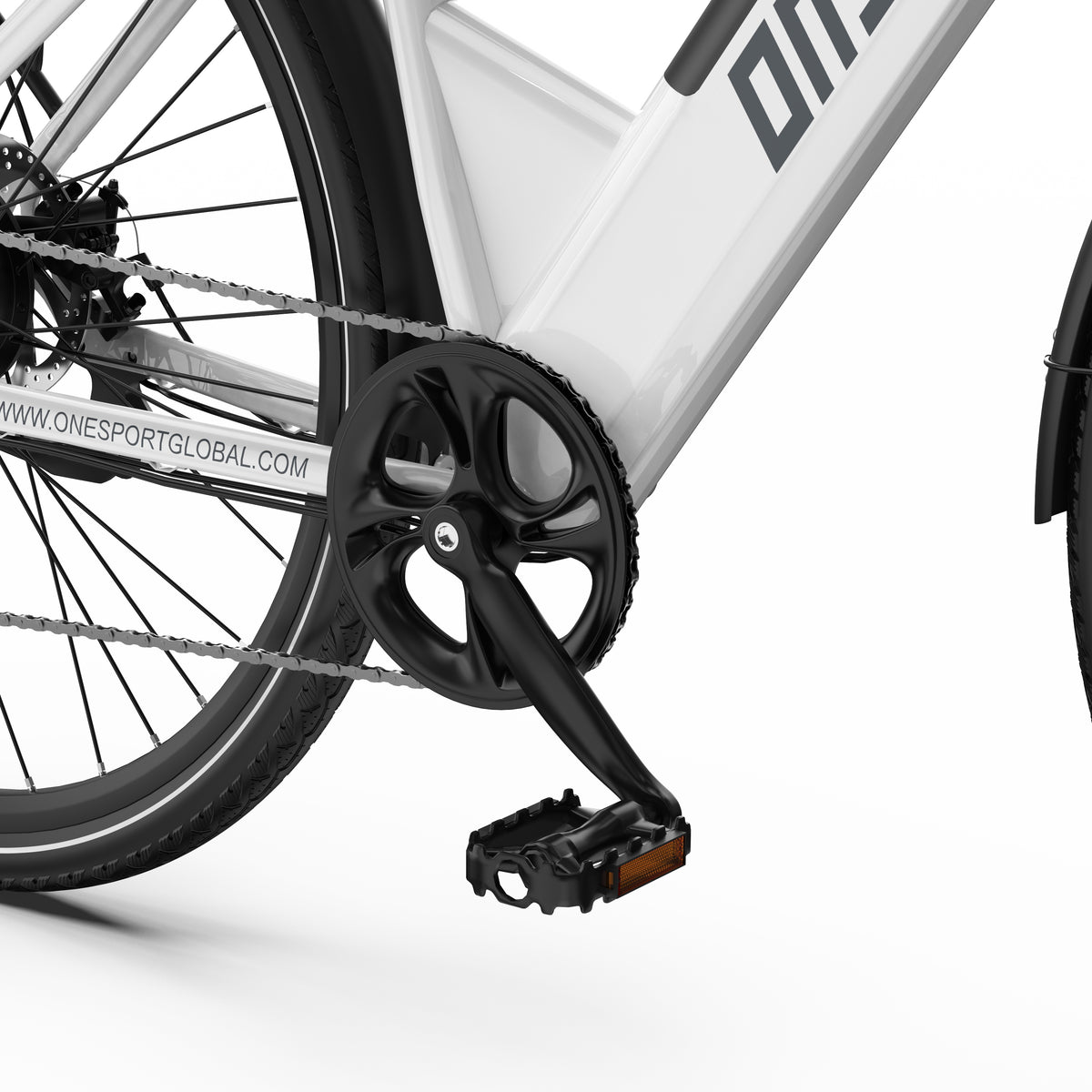 ONESPORT OT12 27.5" City Electric Bike 250W Motor 36V 13Ah Battery Support App