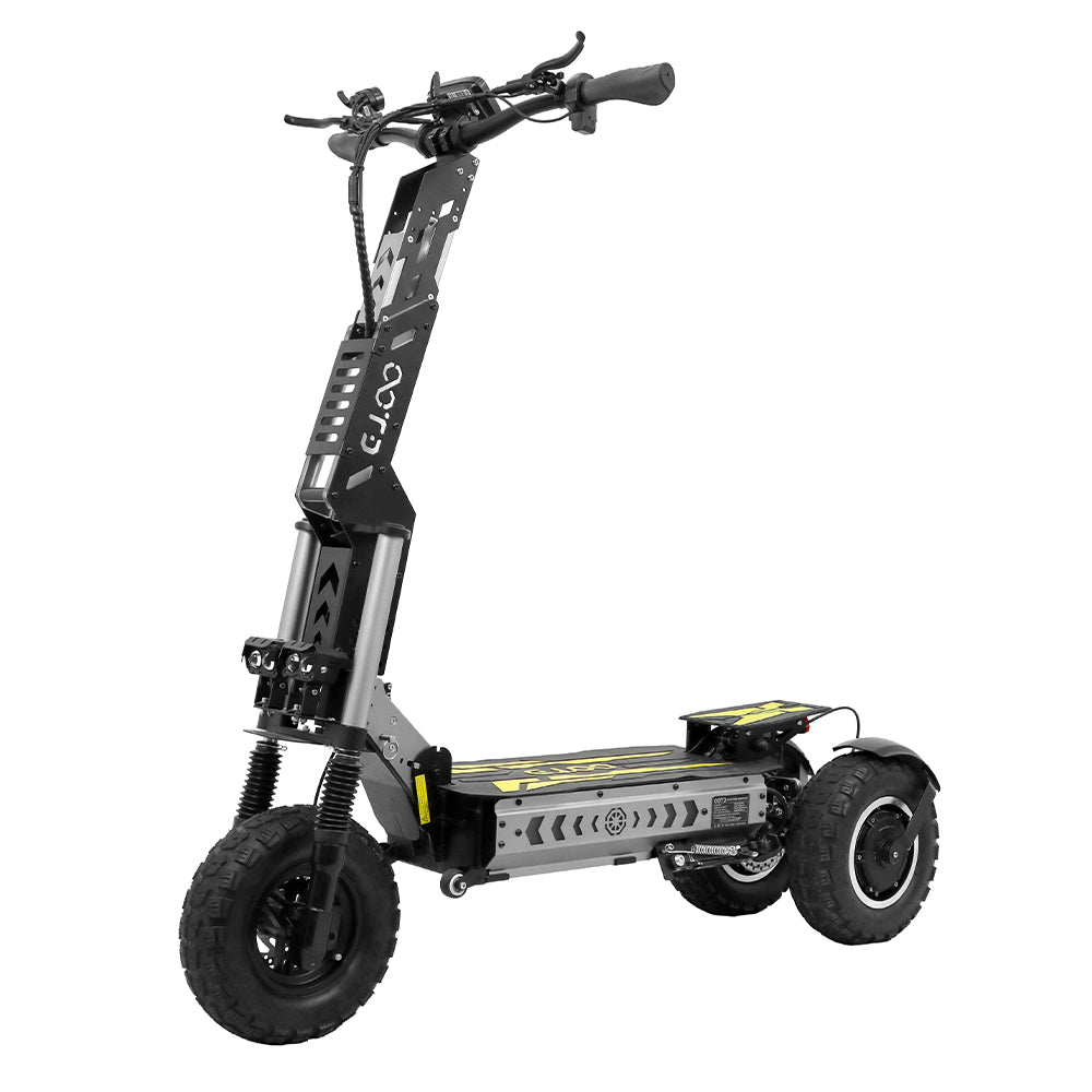 OOTD T30 13" All-Terrain 3-Wheel Scooter Electric Scooter 1600W*2 Dual Motor 60V 31.2Ah Battery