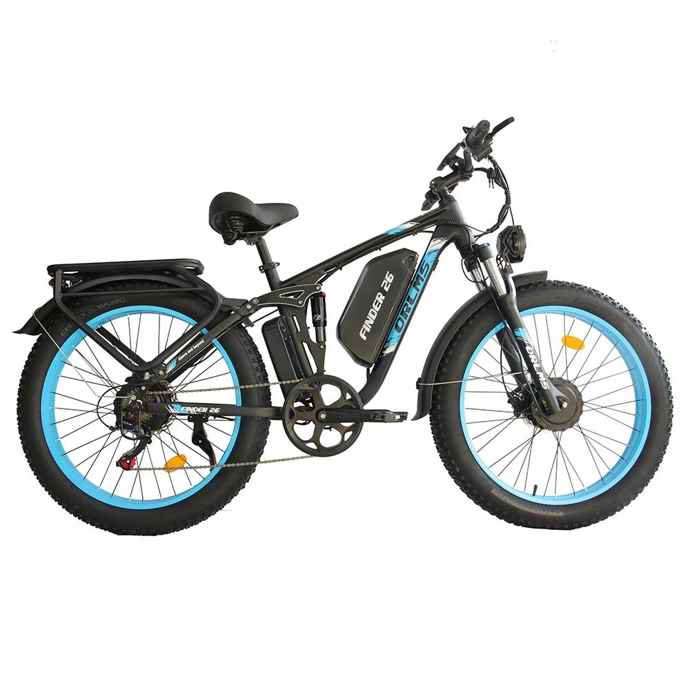 ORLMS V3 26" Mountain Electric Bike 2000W Dual Motor 60V 25Ah Battery