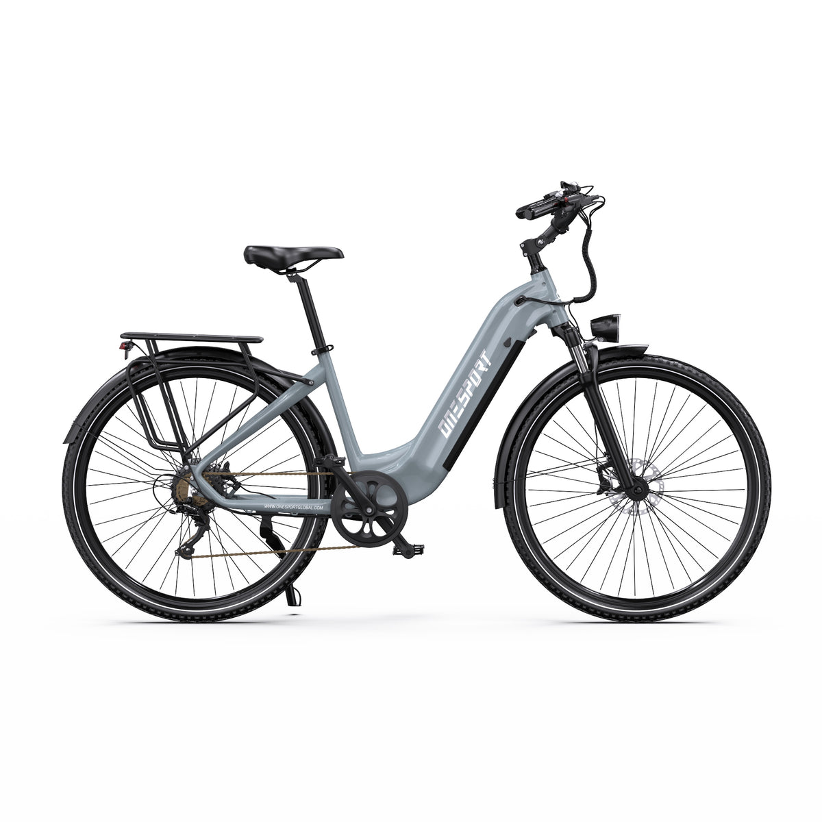 ONESPORT OT05 Pro 27.5" City Electric Bike 250W Motor 36V 22.5Ah Battery Support App