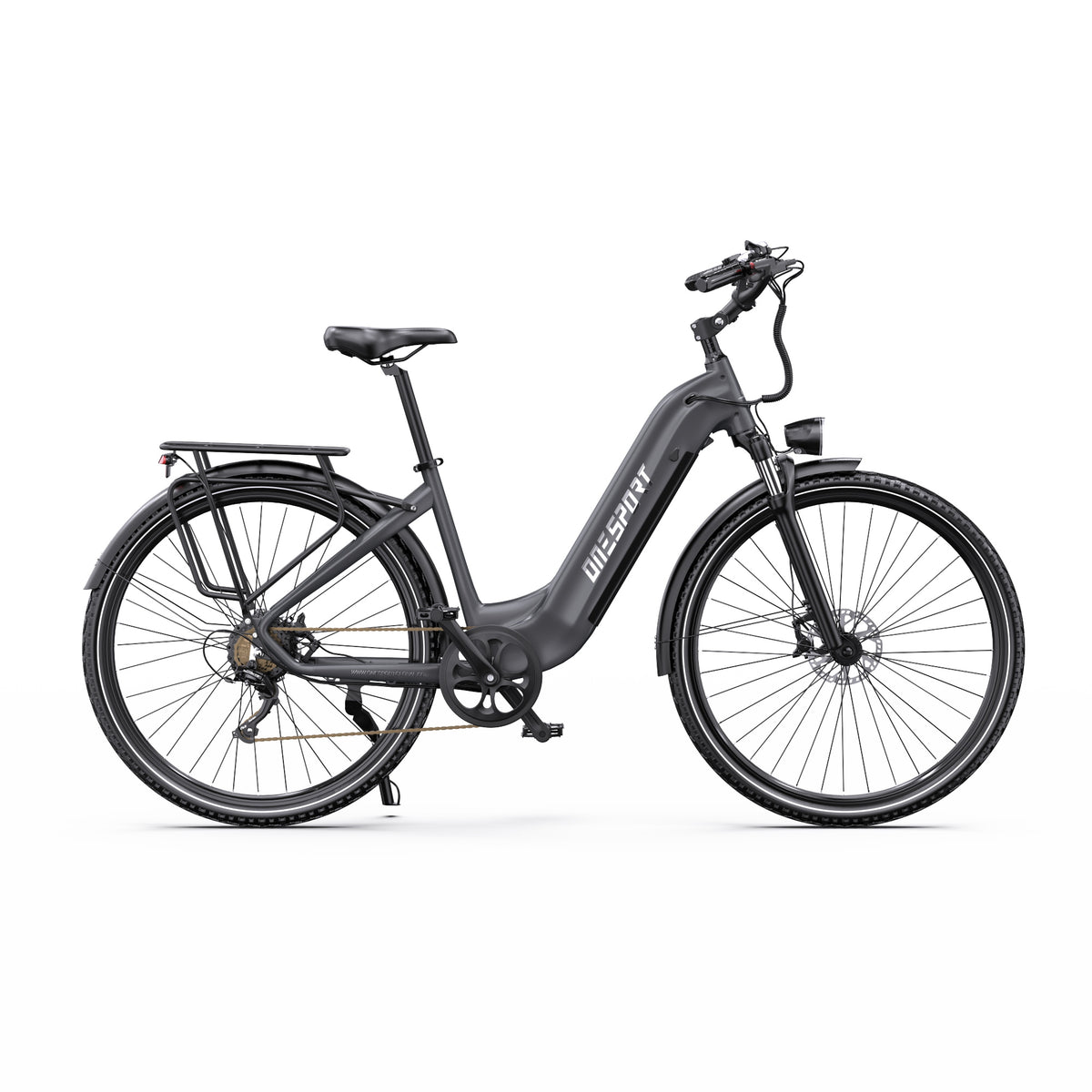 ONESPORT OT05 Pro 27.5" City Electric Bike 250W Motor 36V 22.5Ah Battery Support App