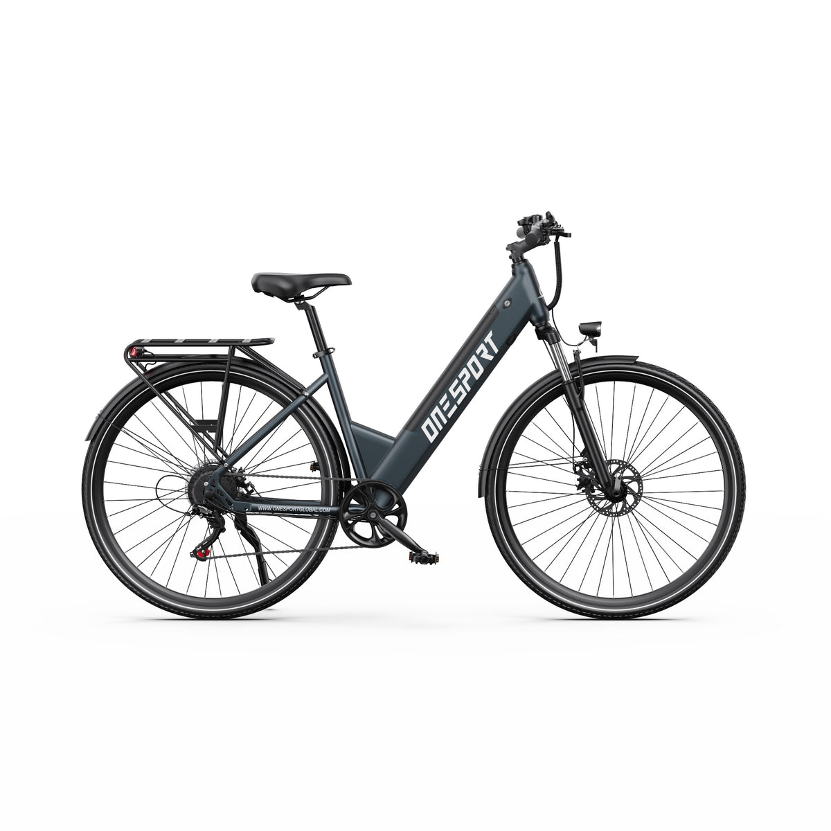 ONESPORT OT12 27.5" City Electric Bike 250W Motor 36V 13Ah Battery Support App