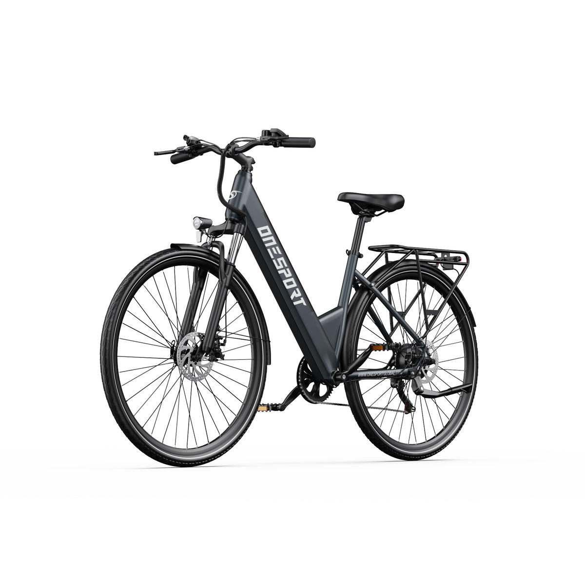 ONESPORT OT12 27.5" City Electric Bike 250W Motor 36V 13Ah Battery Support App
