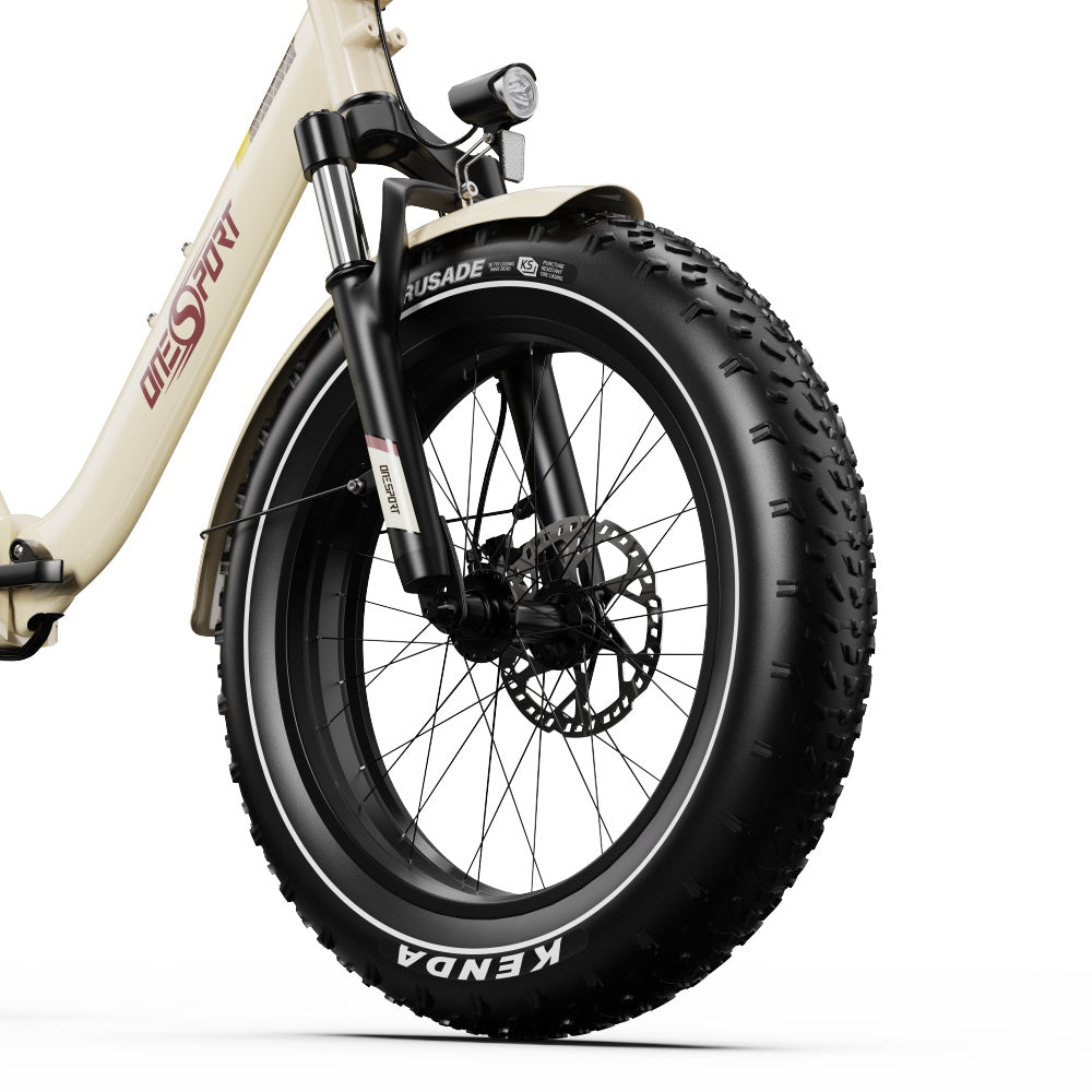 OneSport OT16-2 20 ''vélo de banlieue électrique pliant 250W moteur 48V 15.6Ah batterie Support APP