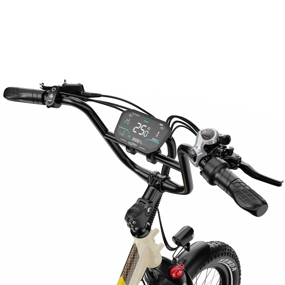 ONESPORT OT30 PRO 20" 3-Wheel Folding E-Trike 500W Motor 48V 18Ah Battery