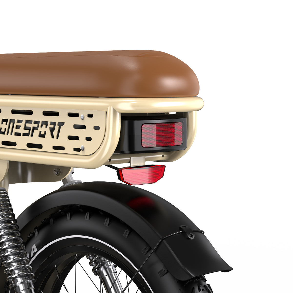ONESPORT W77 20" Retro Electric Bike 500W Motor 48V 18Ah Battery