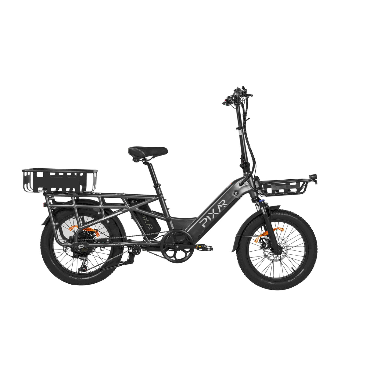 PIXAR Plus7 20" City Electric Bike 500W Motor 48V 20.4Ah Battery
