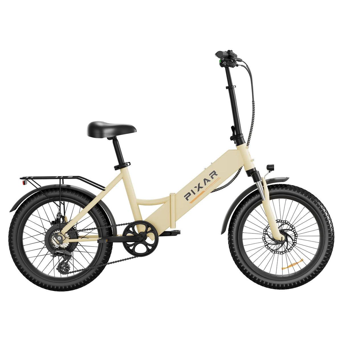 PIXAR Rusher 20" City Electric Bike 250W Motor 36V 12.8Ah Battery