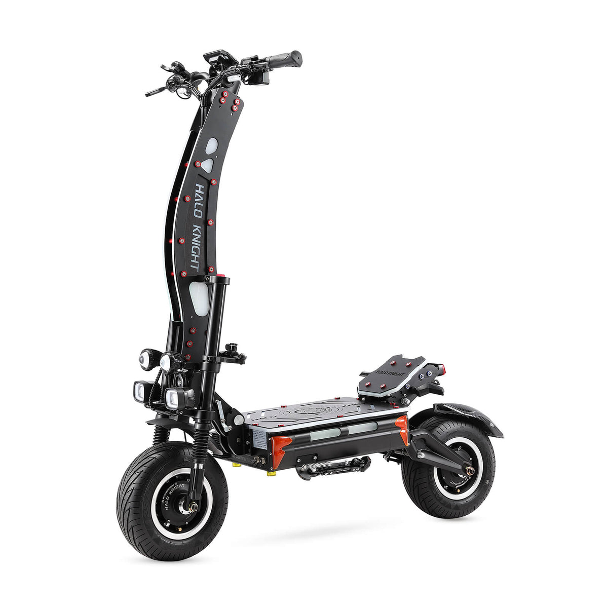 HALO KNIGHT T107 Max 14" Off-Road Foldable Electric Scooter 2*4000W Motors 72V 50Ah Battery
