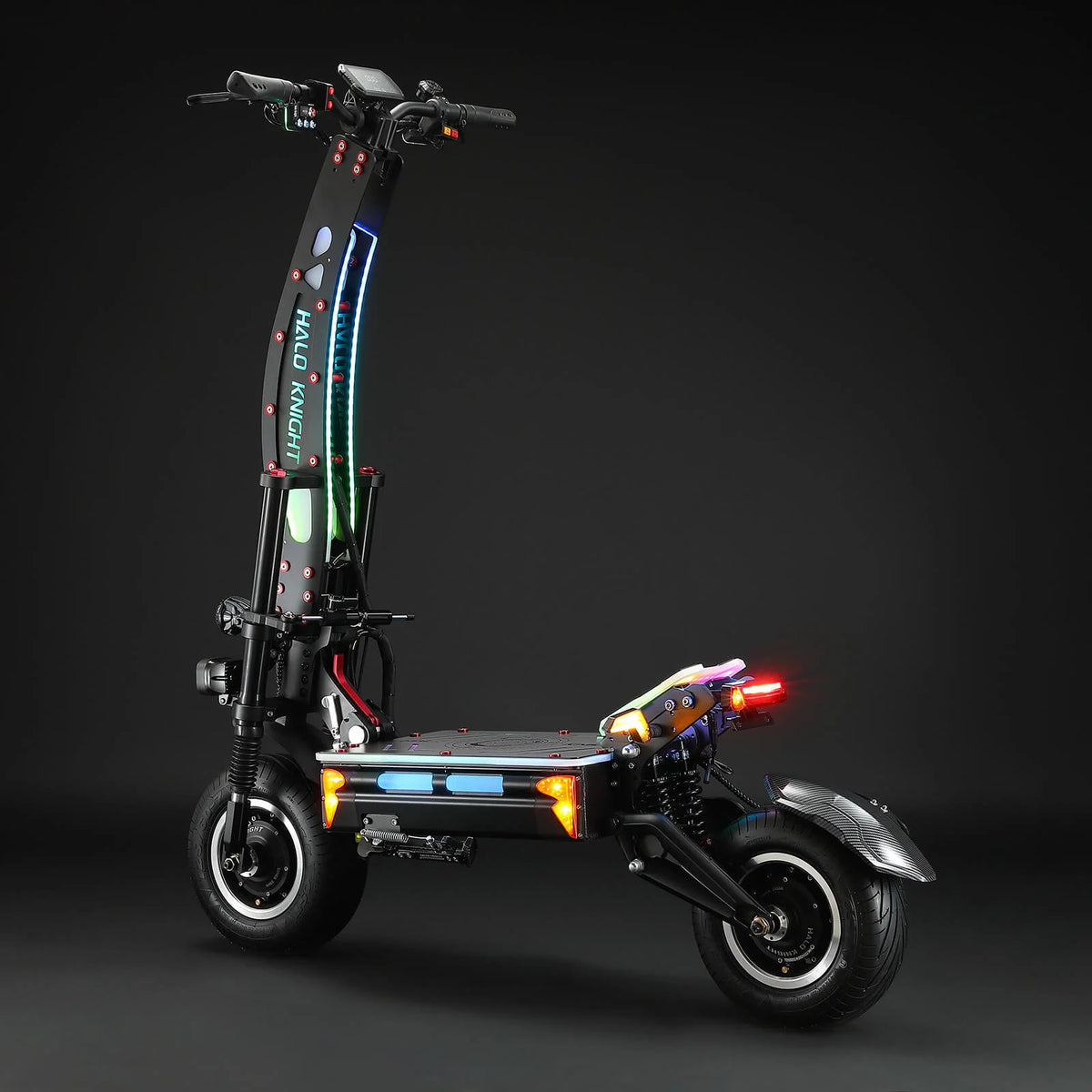 HALO KNIGHT T107 Max 14" Off-Road Foldable Electric Scooter 2*4000W Motors 72V 50Ah Battery