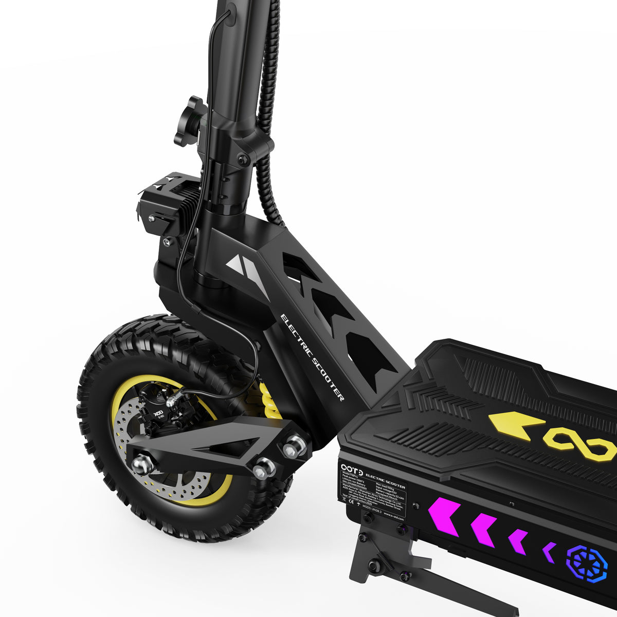 OOTD T10 Pro 11" Off-Road E-Scooter 2600W Motor 52V 23.4Ah Battery