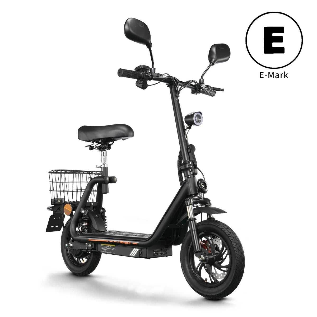 TWOFISH M5 Pro-E 12" Seated E-Scooter 500W Motor 48V 13Ah Battery (EU)