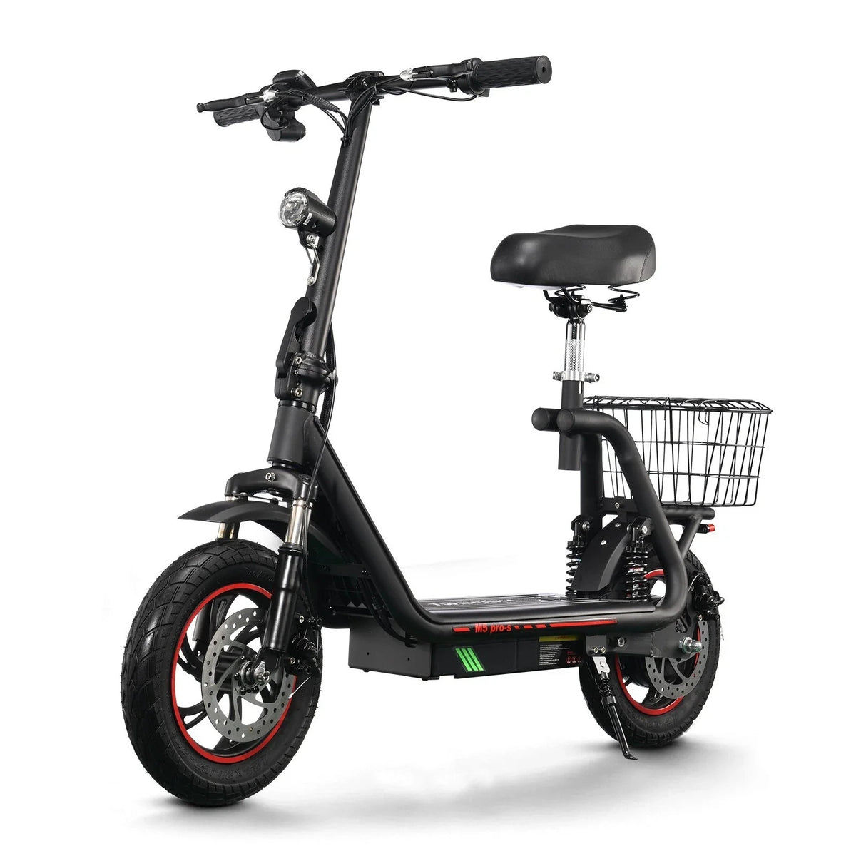 TWOFISH M5 Pro-S 12" Seated E-Scooter 500W Motor 48V 13Ah Battery