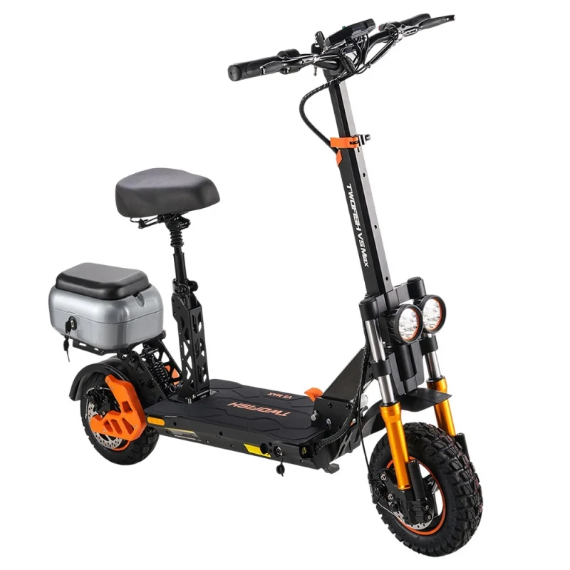 TWOFISH V5 MAX 11" Folding Electric Scooter 1000W Motor 48V 18Ah Battery