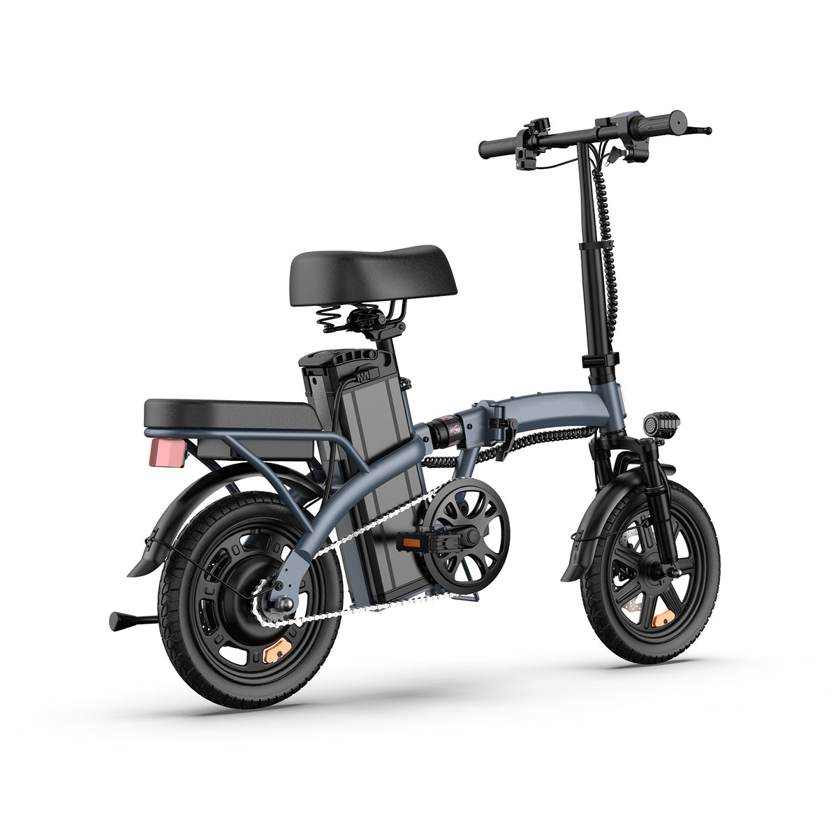 URLIFE F1L 14"Folding Electric Bike 500W Peak Motor 48V 7.5Ah Battery (US edition)