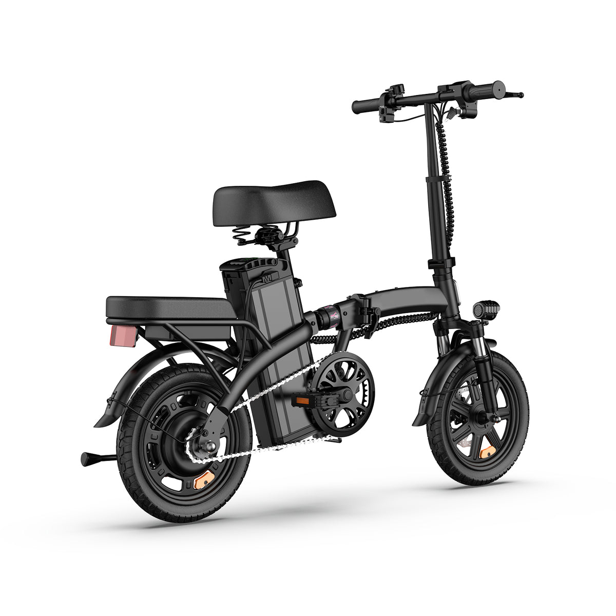 URLIFE F1L 14"Folding Electric Bike 500W Peak Motor 48V 7.5Ah Battery (US edition)