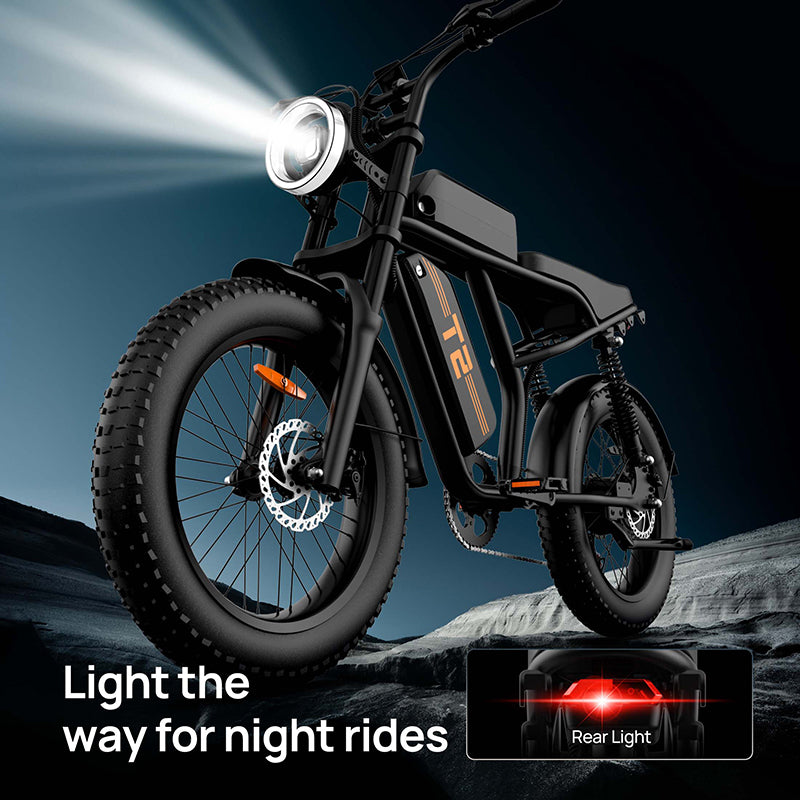 URLIFE T2 20" Off Road Electric Bike 250W Motor 48V 15.6Ah Battery (UK&EU Version)