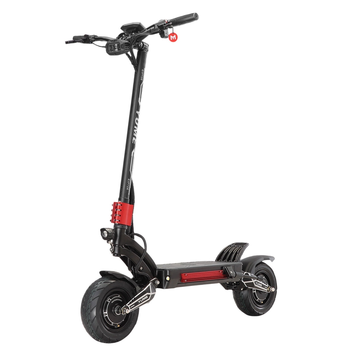 YUME Raptor 11" All-Terrain Electric Scooter 3000W*2 Dual Motors 60V 27Ah/30Ah Battery