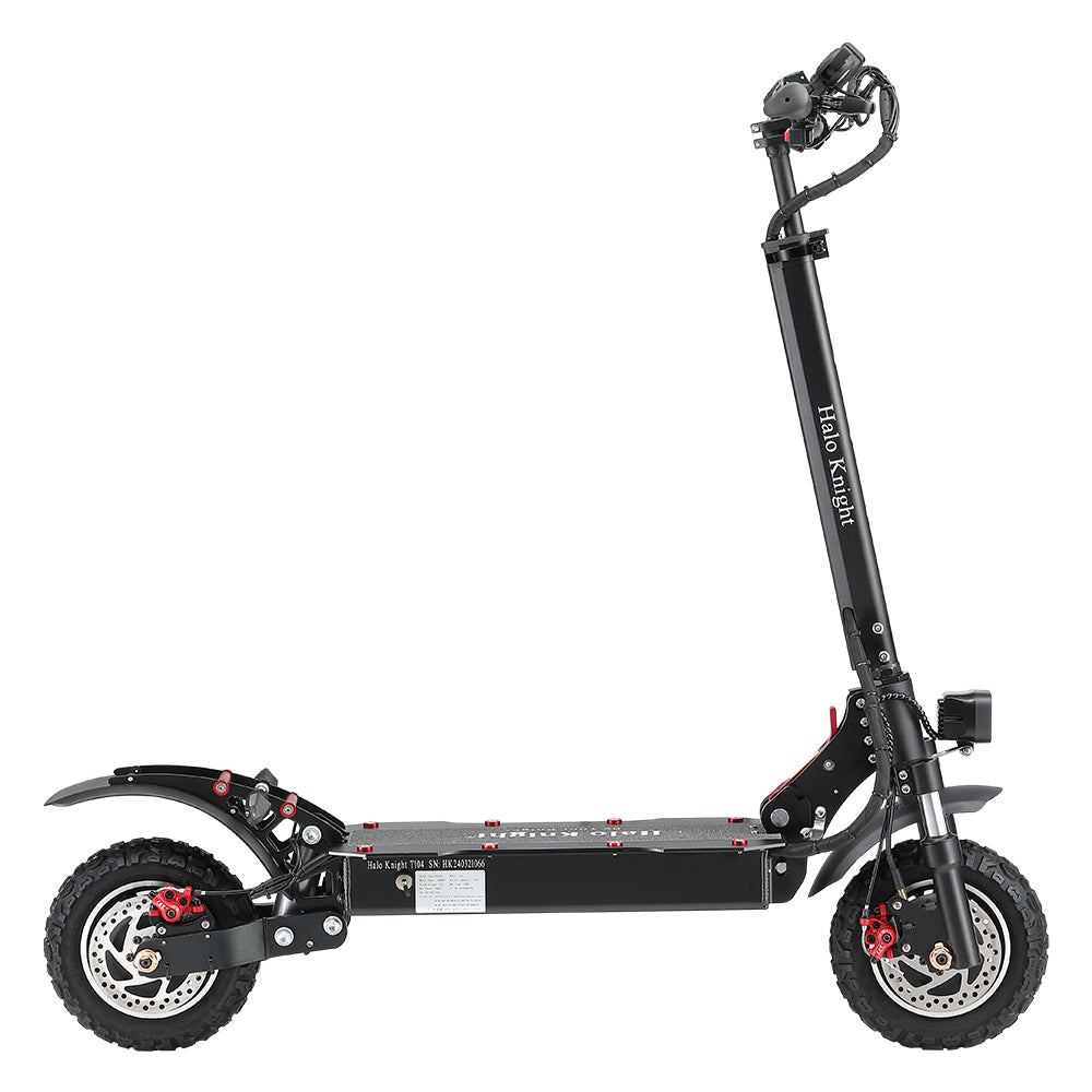 HALO KNIGHT T104 10" Off-Road Electric Scooter 2*1000W Motor 52V 21Ah Battery