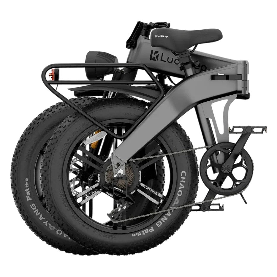 LUCKEEP X1 20" Folding Electric Bike 1000W(1500W Peak) Motor 48V 15Ah Battery