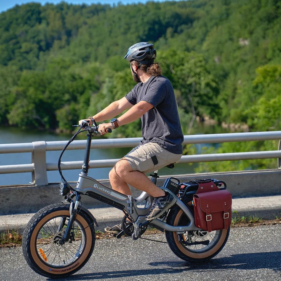 LUCKEEP X1 Pro 20" Folding Electric Bike 1000W Motor 48V 33Ah Battery