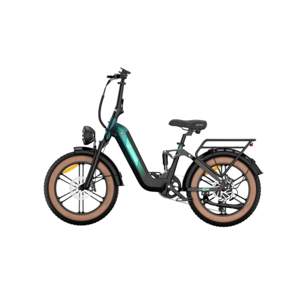 LUCKEEP X3 20" Cargo Electric Bike 750W(1400W Peak) Motor 48V 20Ah Battery