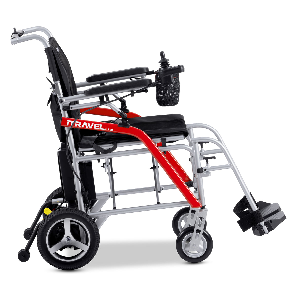 METRO MOBILITY ITRAVEL LITE 10" 4 Wheel Mobility Electric Wheelchairs 300W Motor 24V 10Ah Battery (Airplane-friendly)